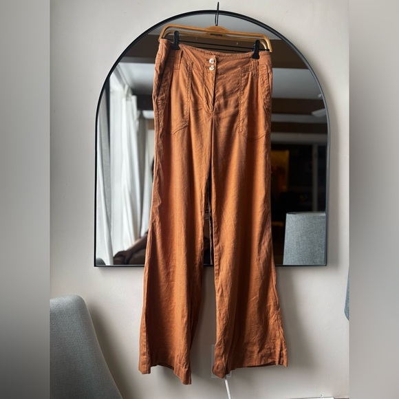 MAEVE BY ANTHROPOLOGIE | Junie hign rise pant flare pant | size 8 - Picture 5 of 9